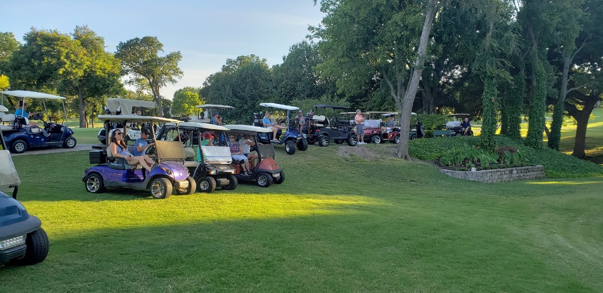 golf fans